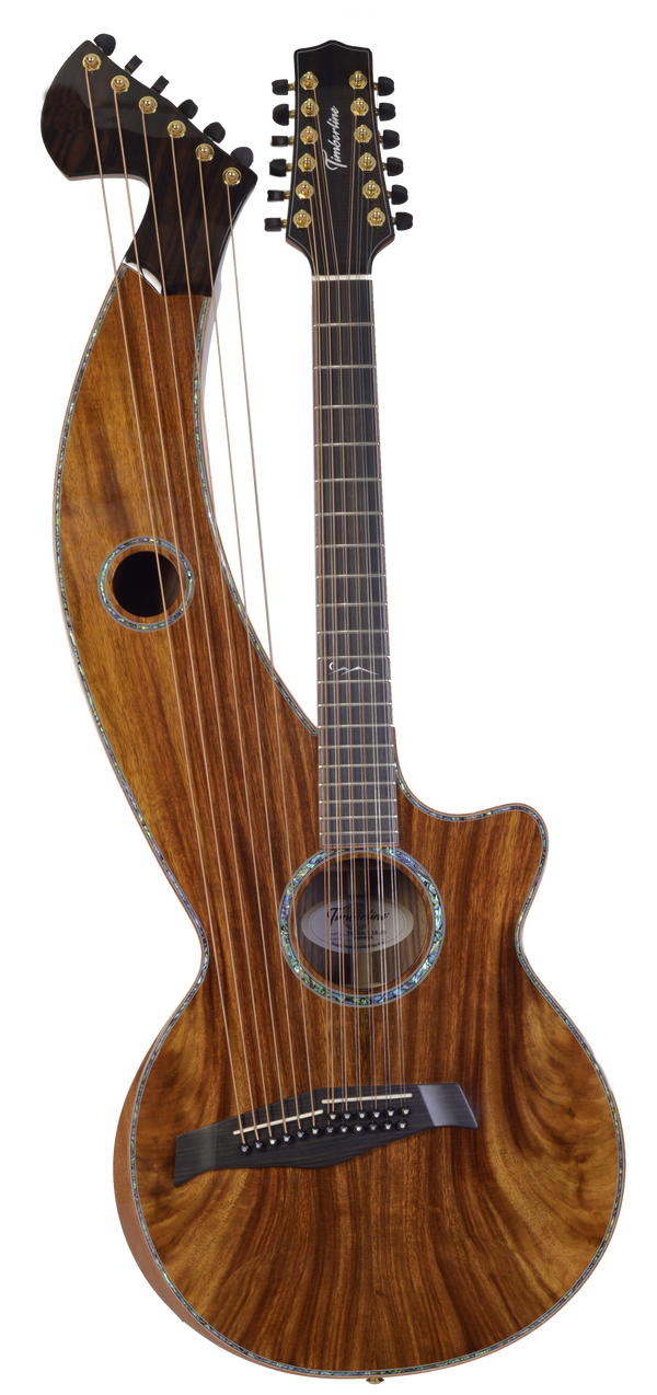 T80 18 Series Premium 18 String Harp Guitar Timberline t80-18-series-premium-18-string-harp-guitar-timberline