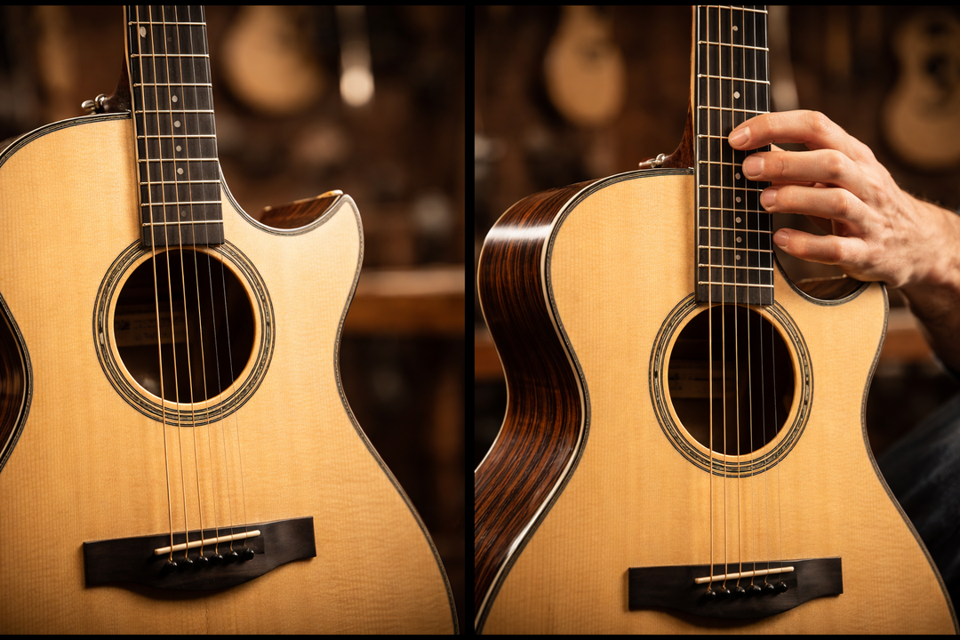 How the Auditorium Cutaway Design Enhances Upper Fret Playability