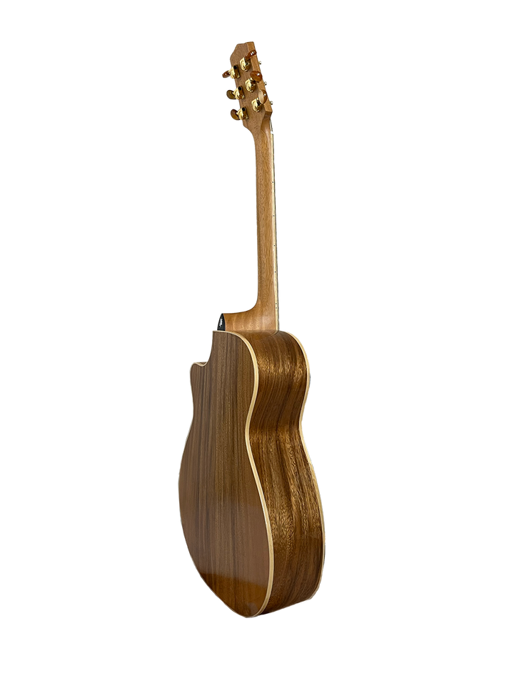 T60GAc Solid Acacia Grand Auditorium cutaway with Tamarind Arm Bevel
