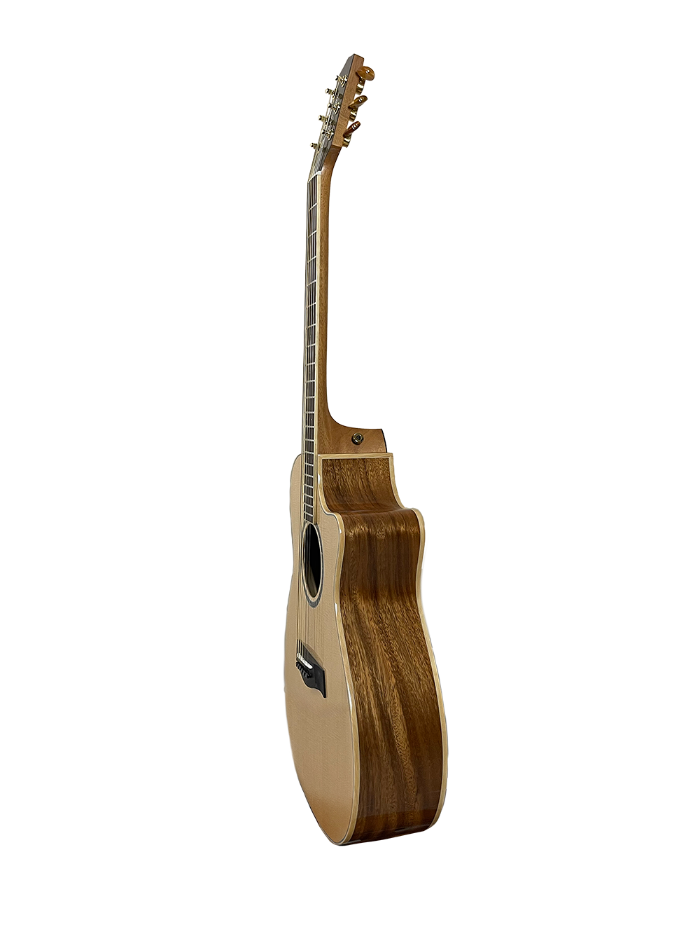 T60GAc Solid Acacia Grand Auditorium cutaway with Tamarind Arm Bevel