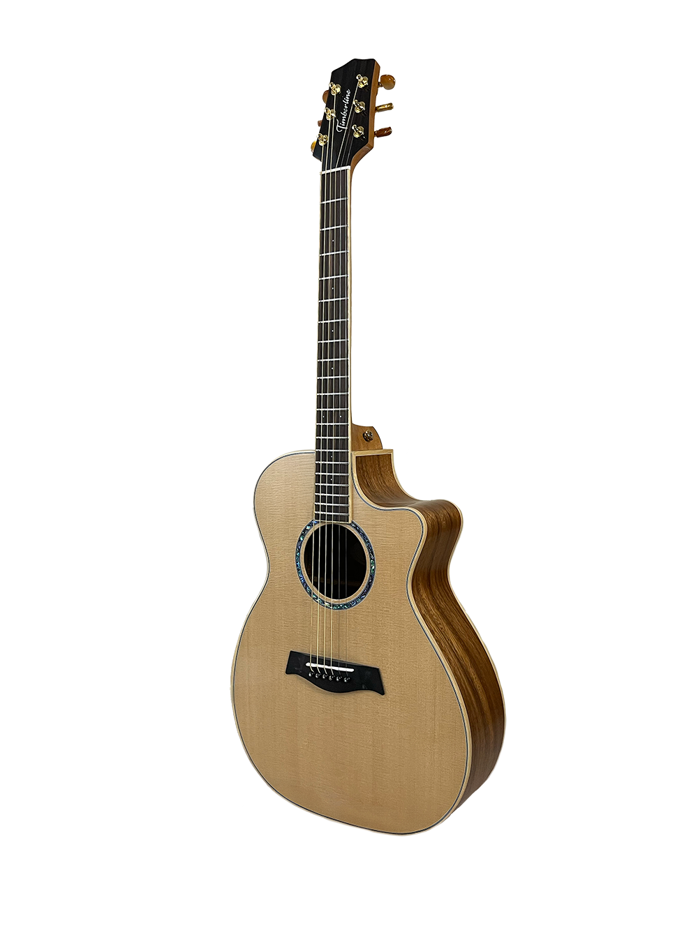 T60GAc Solid Acacia Grand Auditorium cutaway with Tamarind Arm Bevel