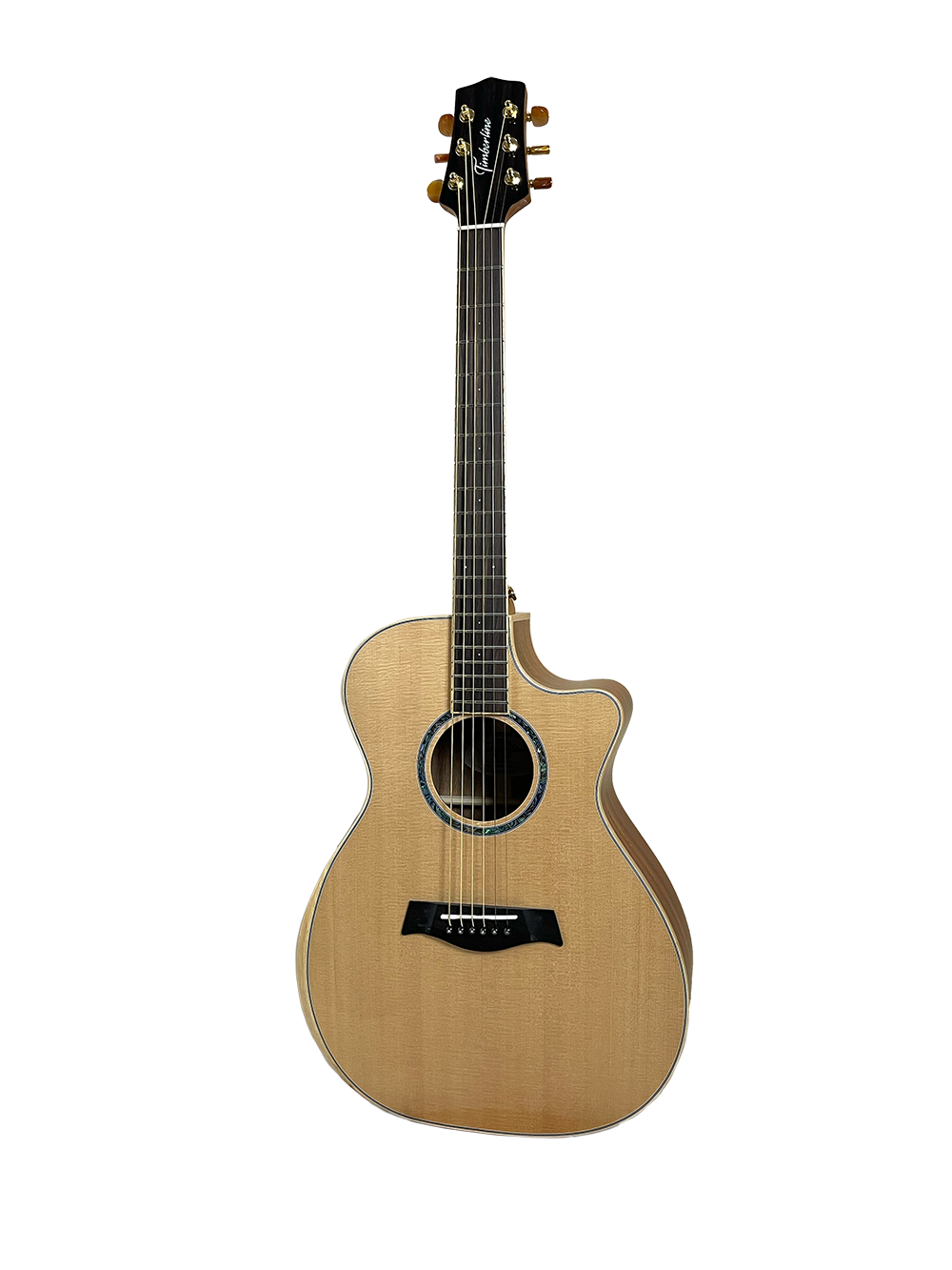 T60GAc Solid Acacia Grand Auditorium cutaway with Tamarind Arm Bevel