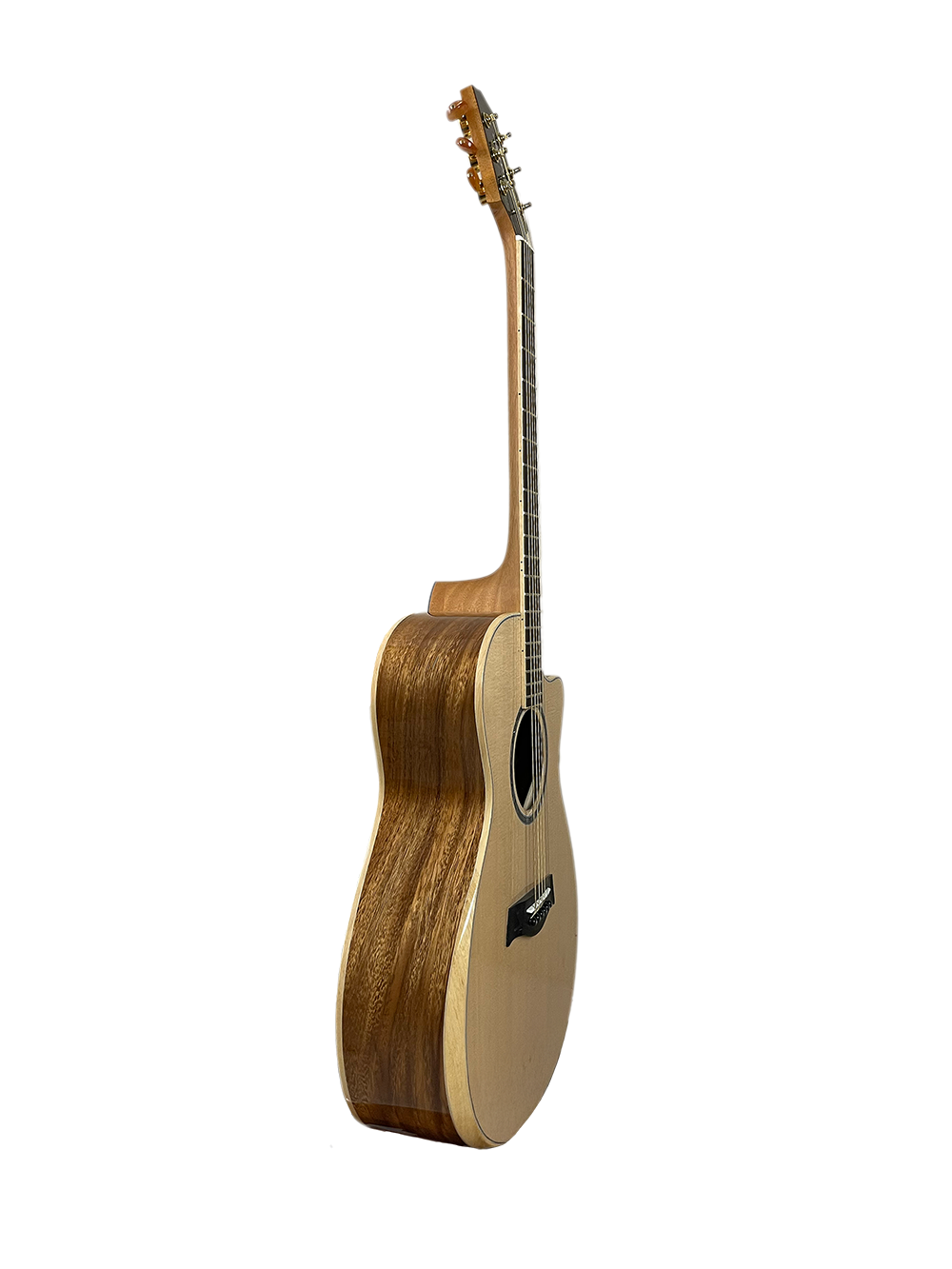 T60GAc Solid Acacia Grand Auditorium cutaway with Tamarind Arm Bevel