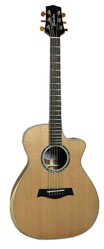 T60GAc Solid Acacia Grand Auditorium cutaway with Tamarind Arm Bevel