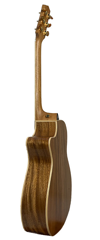 T60GAc Solid Acacia Grand Auditorium cutaway with Tamarind Arm Bevel