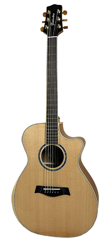 T60GAc Solid Acacia Grand Auditorium cutaway with Tamarind Arm Bevel