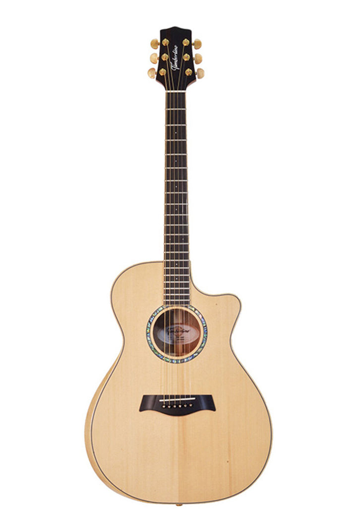 T60GAc Solid Acacia Grand Auditorium cutaway with Tamarind Arm Bevel