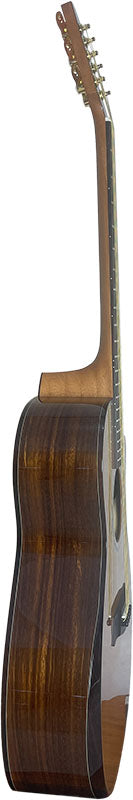 T75GAc Solid Silkwood Grand Auditorium with Ebony Arm Bevel and Red Cedar Top