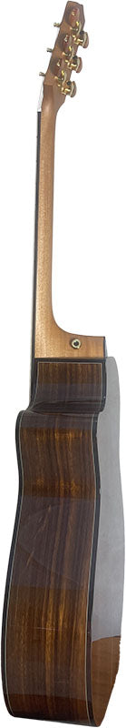 T75GAc Solid Silkwood Grand Auditorium with Ebony Arm Bevel and Red Cedar Top