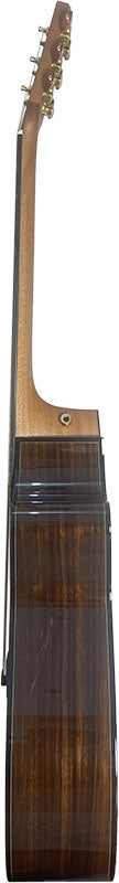 T75GAc Solid Silkwood Grand Auditorium with Ebony Arm Bevel and Red Cedar Top
