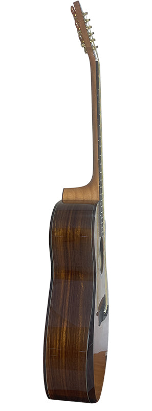T75GAc Solid Silkwood Grand Auditorium with Ebony Arm Bevel and Red Cedar Top