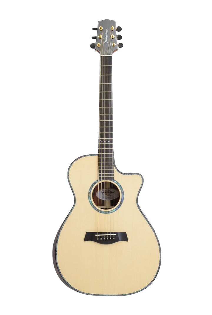 T80GAc Solid Premium Rosewood Grand Auditorium with Solid Englemann Spruce top and Macassar Ebony Arm Bevel