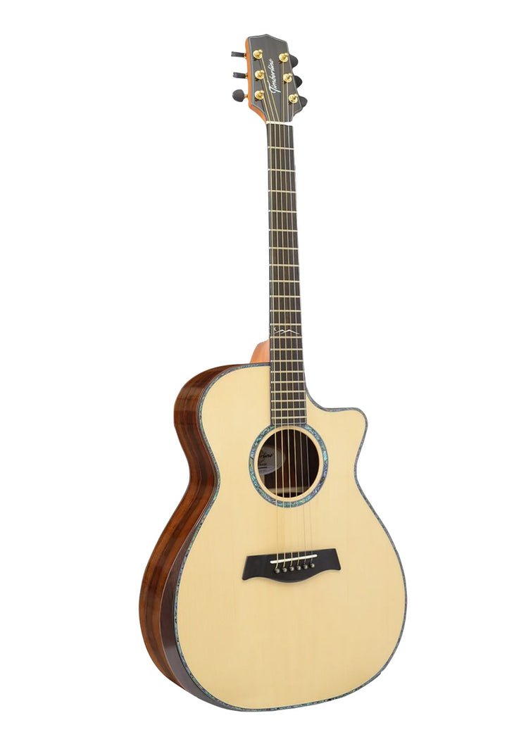 T80GAc Solid Premium Rosewood Grand Auditorium with Solid Englemann Spruce top and Macassar Ebony Arm Bevel