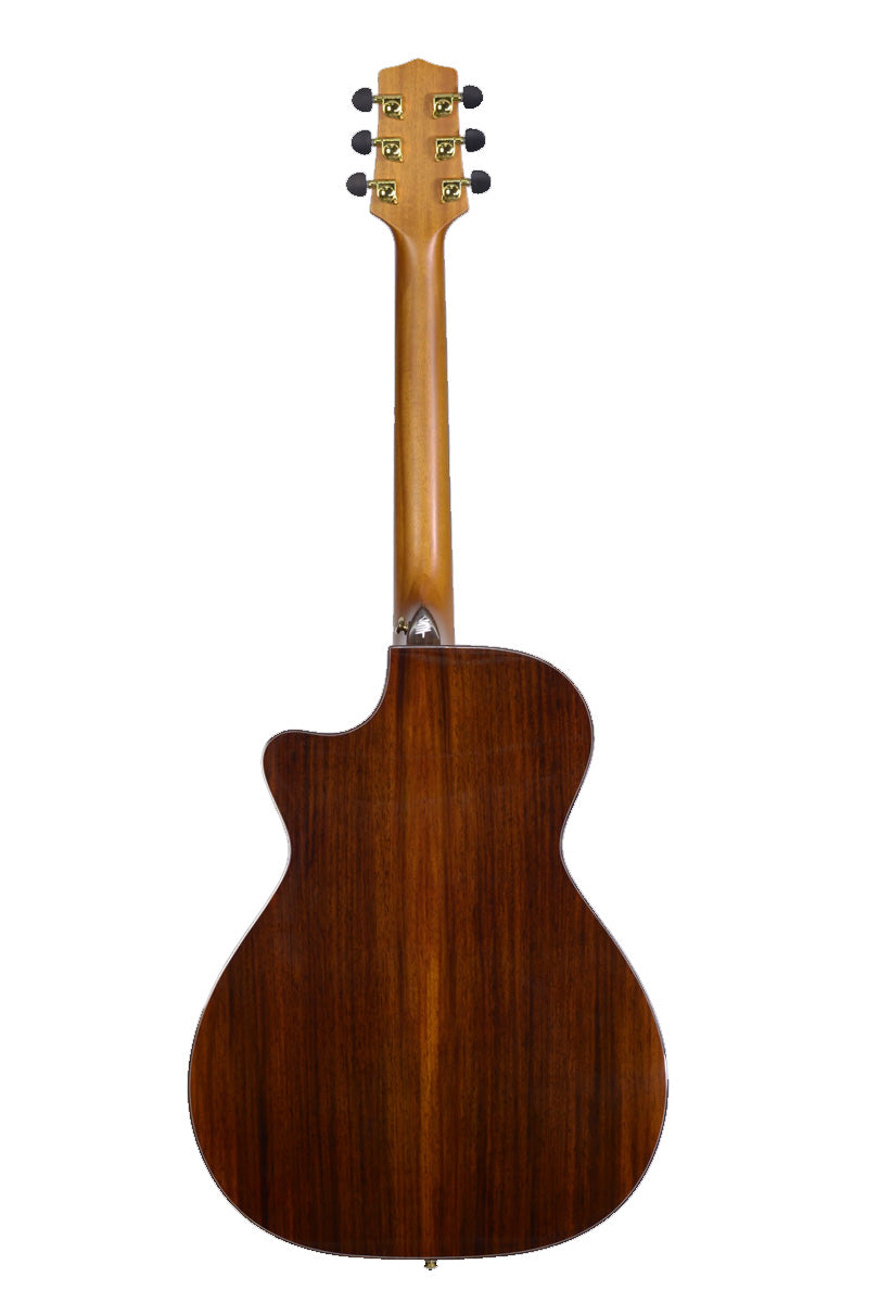 T85GAc Solid Premium Rosewood Grand Auditorium with Solid Western Red Cedar top and Macassar Ebony Arm Bevel